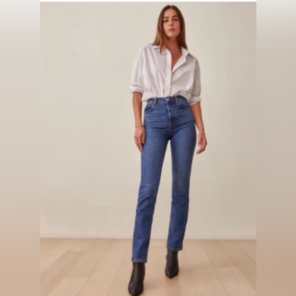 Reformation Liza Ultra High Rise Jeans